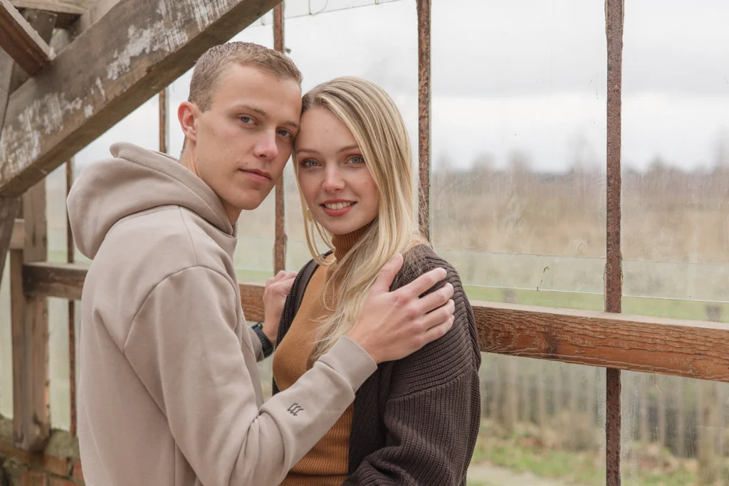 Loveshoot in de winter